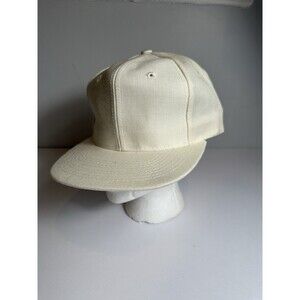 Vintage Head to Toe Ivory Snapback Hat Cap